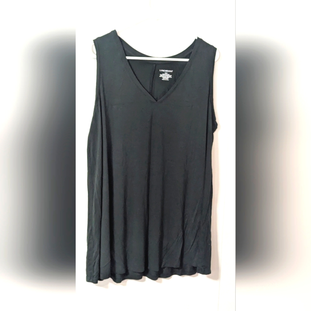 Lane Bryant Hunter Green Swing Top 18/20